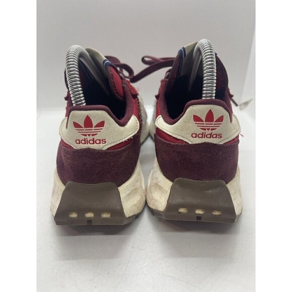 Adidas Retropy E5 Men\'s Sz 5.5 US Red Navy Blue Shoes Athletic Sneaker HQ8529 main image 9